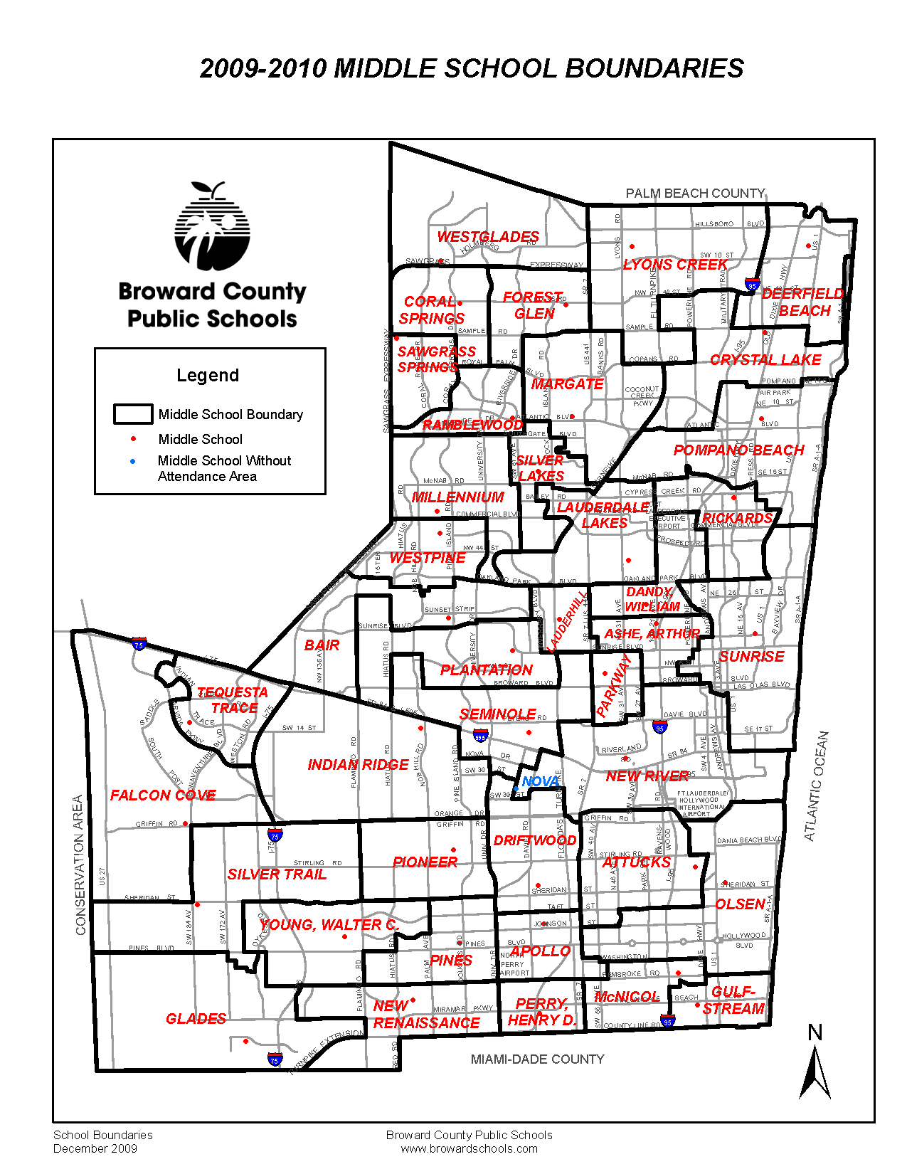 Middle School Boundaries